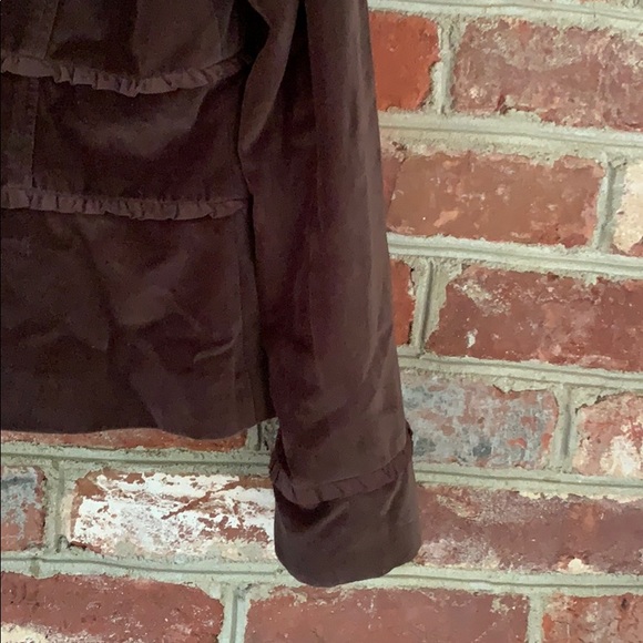 Brown Velvet Blazer - Picture 9 of 10